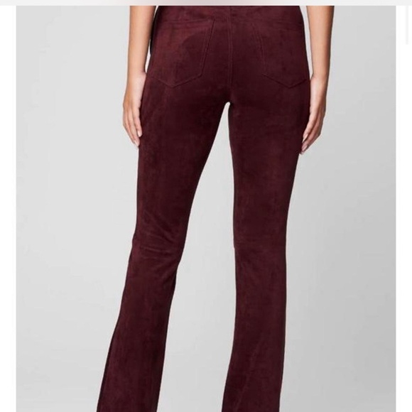 BLANK NYC faux suede boot cut pants with side zipper Size 27, NWT - Picture 2 of 13